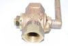 NEW MCD 25G 2-WAY BRONZE MANUAL PLUG VALVE 3/4''