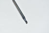 NEW Micro 100 SEM-078-03X Square End Mill, 5/64'' Cutter Dia, 5/32'' LOC, 3 Fl, 1/8'' Shank Dia, 1-1/2'' OAL, AlTiN