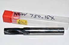 NEW Micro 100 TM-750-16X Thread Milling Cutter - UN, 3/4-16 Thread Size, 0.495'' Cutter Dia