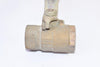 NEW Milwaukee Valve Co 600 WOG 150 SWP Brass Ball Valve