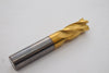 NEW MONSTER TOOL 206-603004 -1/2'' X 3'' X 1'' Carbide CORNER RADIUS END MILL, GENERAL PURPOSE, 4 FLUTE