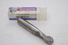NEW Monster Tool - 221-001110 - Ball End Mill, 1/2 in, Carbide, Bright (Uncoated), Non-Coolant Through