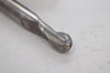 NEW Monster Tool - 221-001110 - Ball End Mill, 1/2 in, Carbide, Bright (Uncoated), Non-Coolant Through