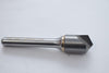 NEW MTC 67551 1/2in. Dia., 2-1/2in. Overall Length, 1-Flute, Carbide Countersinks- SE, 120 deg, Uncoated