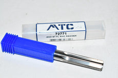 NEW MTC 72771 0.402 Straight Flute Carbide Reamer-3-1/2in. Overall Length, 6-Flute, SE, Uncoated