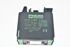 NEW Murr Elektronik, 51600, output relay module 24VAC DC 15mA