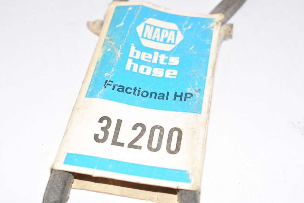 NEW NAPA 3L200 Fractional HP Heavy Duty Drive Belt VB Industrial Supply