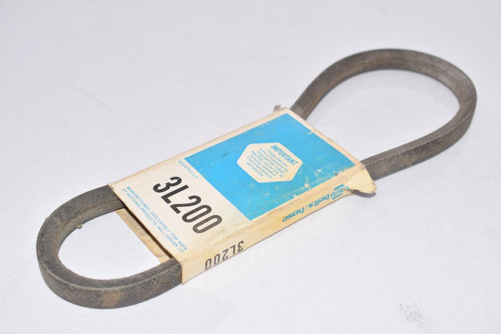 NEW NAPA 3L200 Fractional HP Heavy Duty Drive Belt VB Industrial Supply