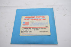 NEW Niagara Cutter CMT4711 96420 Slitting Saw Straight Side Tooth 4'' x 3/32'' x 1''