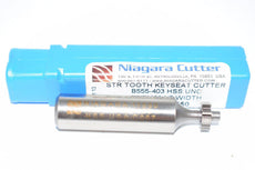 NEW Niagara Cutter N11550 3/8'' dia. 1/8'' Width Keyseat Cutter STR Tooth