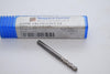 NEW Niagara Cutter N86271 1/8'' Diam, 1/2'' LOC, 4 Flute Solid Carbide Ball End Mill