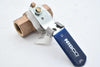 NEW NIBCO NL950L8 T-585-70 2-Piece Ball Valve , 3/4 in Nominal , FNPT End Style , Cast Red Bronze Body , Full Port , RPTFE