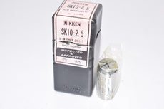 NEW NIKKEN SK10-2.5 Slim Chuck Collet 2.5mm Metric - Sealed Machinist Tooling