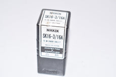 NEW NIKKEN SK16-3/16A Slim Chuck Collet, Milling Machinist Tooling - Sealed