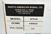 NEW North American Signal 8PPN6 Amber Strobe Light 120V