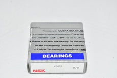 NEW NSK 6809 Radial/Deep Groove Ball Bearing - Round Bore, 45 mm ID, 58 mm OD, 58 mm Width, Open, Without Snap Ring