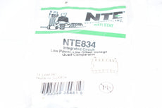 NEW NTE Electronics NTE834 Integrated Circuit Low Power Low Offset Voltage Comparator
