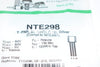 NEW NTE NTE298 Bipolar (BJT) Single Transistor, PNP, 80 V, 120 MHz, 1 W, 500 mA, 130 hFE