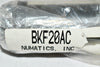 NEW Numatics BKF20AC Circle Bowl W/ autodrain