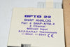 NEW Opto 22 SNAP-AITM-2 PLC I/O Module SNAP 2 x I/O,, 82.55 x 18.29 x 82.55 mm