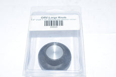 NEW ORV 259529 Large Knob 1/4'' Shaft 1.75'' Black Chrome Center