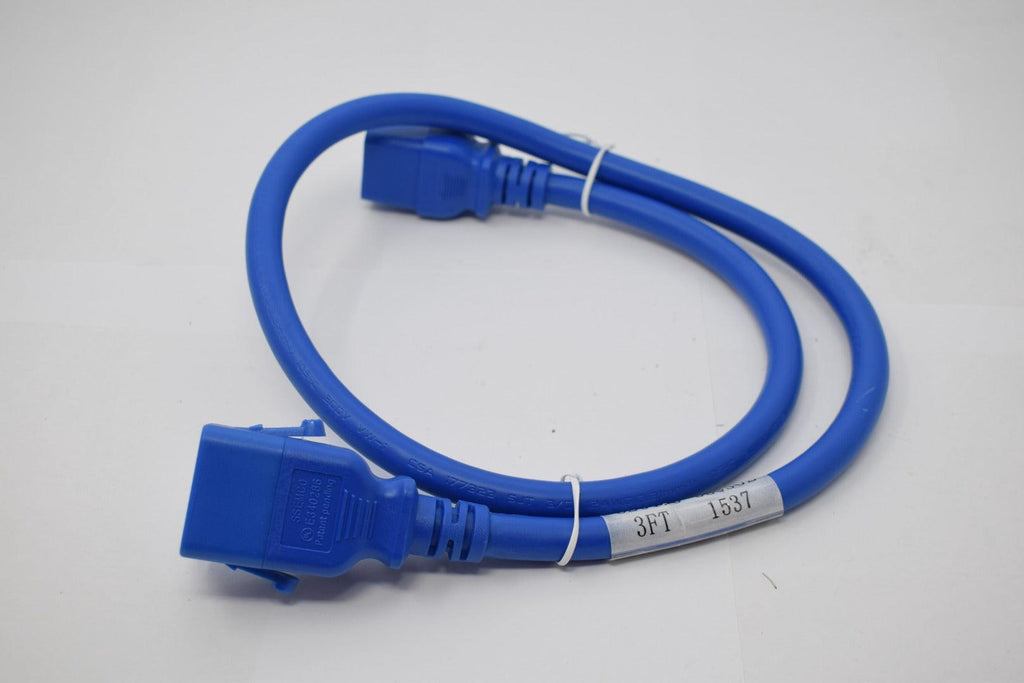 NEW P-Lock 620190-650302 IEC320 C20 Male Plug to C19 Connector Power Cord