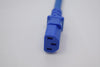 NEW P-Lock PFC14PL14E24C 2 Feet Blue Locking Power Plug Cord
