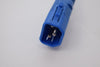 NEW P-Lock PFC14PL14E24C 2 Feet Blue Locking Power Plug Cord