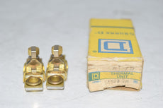 NEW Pack of 2 Square D A1.75 Thermal Overload Relay unit