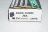 NEW Pack of 8 Sylvania 755-SJ4 Miniature Lamps
