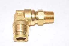 NEW Parker 1/2'' Brass Male Right Angle Pipe Connector Fitting