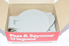 NEW PASS & SEYMOUR 20416-N - RECEPTACLE COVER NYLON 4W 30A600VAC 20A250VDC