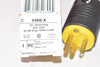 NEW Pass & Seymour 5466-X Straight Blade Plug 20A 250V