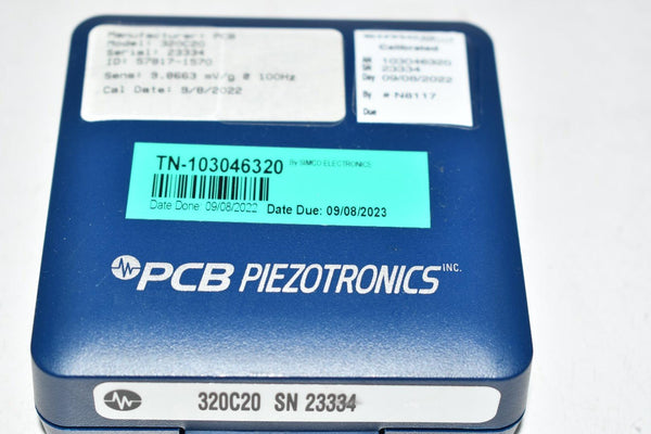 NEW PCB Piezotronics 320C20 ICP Accelerometer Vibration Sensor 9.8663 ...
