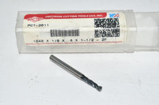 NEW PCT Precision Cutting Tools 2011 Carbide Drill Cutter .1040 x 1/8 x .4 x 1-1/2 2F