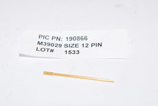NEW PLC WIRE & CABLE 190866, M39029 Size 12 Pin
