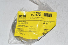 NEW Poly-Clip System 15013 0021328592/70 Support Ring Seal