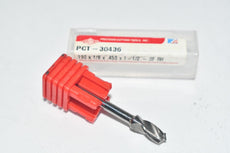 NEW Precision Cutting Tools PCT 30436 Carbide Drill Bit .190 x 1/8 x .450 x 1-1/2 3F RH
