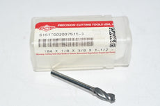 NEW Precision Cutting Tools PCT S161T002037515-3 Carbide Drill Cutter .184 x 1/8 x 3/8 x 1-1/2