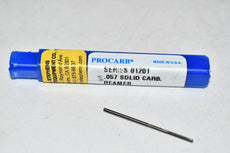 NEW Procarb 01201 .057'' Reamer Solid Carbide USA Cutter
