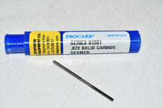 NEW Procarb 01201 .072 Reamer Solid Carbide USA Cutter