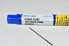 NEW Procarb Series 01201 .044 Reamer Solid Carbide USA