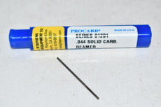NEW Procarb Series- 01201 .044'' Solid Carbide Reamer USA
