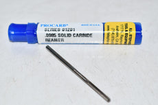 NEW Procarb Series- 01201 .0985'' Solid Carbide Reamer USA
