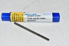 NEW Procarb Series 01201 .1105 Reamer Solid Carbide USA