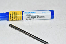 NEW Procarb Series- 01201 .1500'' Solid Carbide Reamer USA