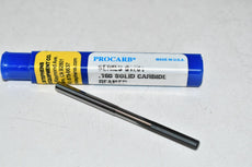 NEW Procarb Series 01201 .160 Reamer Solid Carbide USA