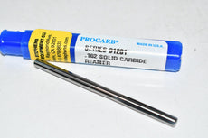 NEW Procarb Series 01201 .162'' Solid Carbide Reamer Cutter Tool USA
