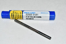 NEW Procarb Series 01201 #22 Reamer Solid Carbide USA