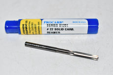 NEW Procarb Series- 01201 #22 Solid Carbide Reamer USA